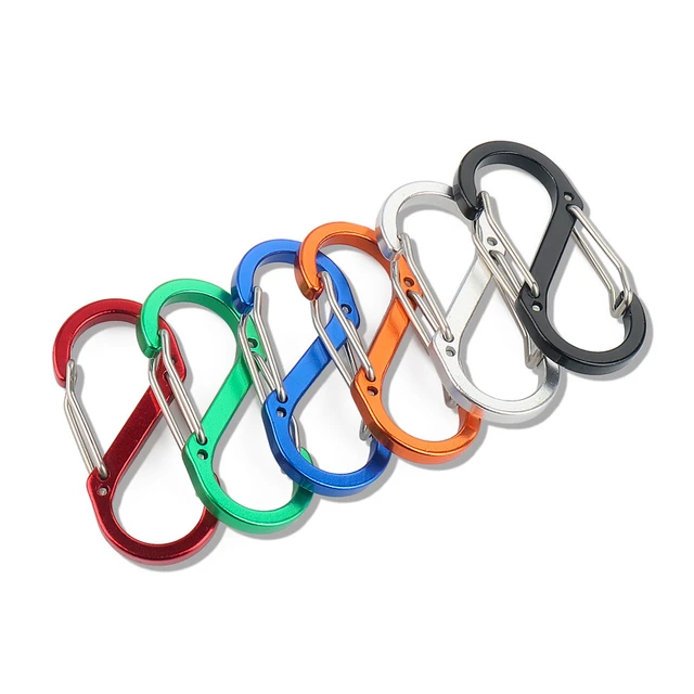 Small Size 5cm Carabiner Clip Hook Key chain For Outdoor Camping