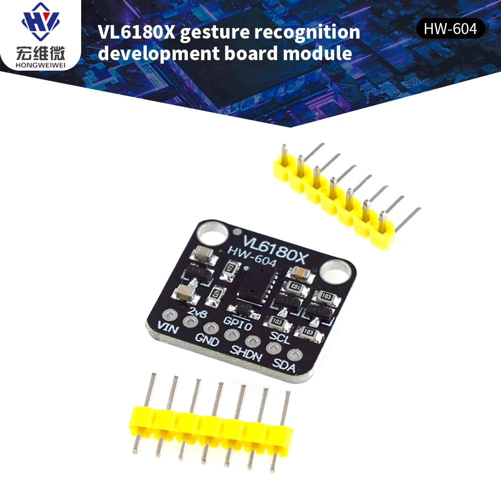 Vl6180 Vl6180x Range Finder Optical Ranging Sensor Module For Arduino ...