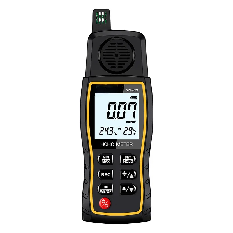 

SW-623 Formaldehyde Tester Household Indoor Air Quality Environment Detector Temperature Humidity Test