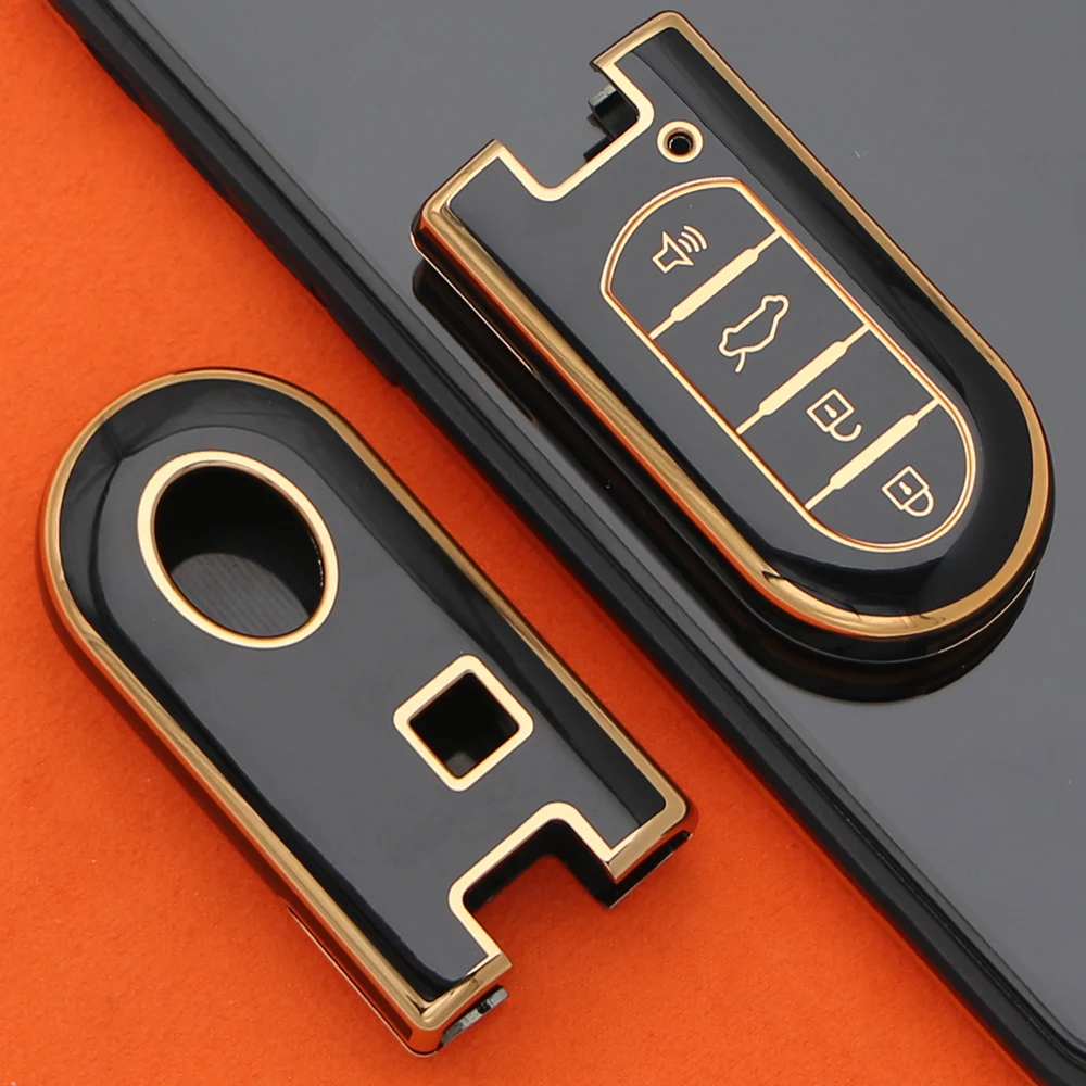 

Для Perodua Bezza/абсолютно новый Myvi / Aruz 4 кнопки ТПУ безключевой умный чехол автомобильные аксессуары Kereta