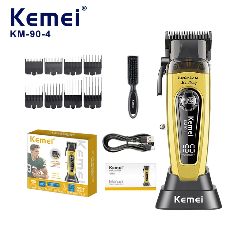 Kemei 90-4 Men's Electric Hair Clippers Professional Barber