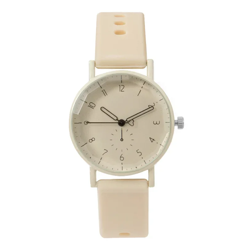 2025 New Women Watch Fashion Silicone Strap Quartz Watch Student Sports Wristwatch Relojes Para Mujer Dropshipping Clock 4