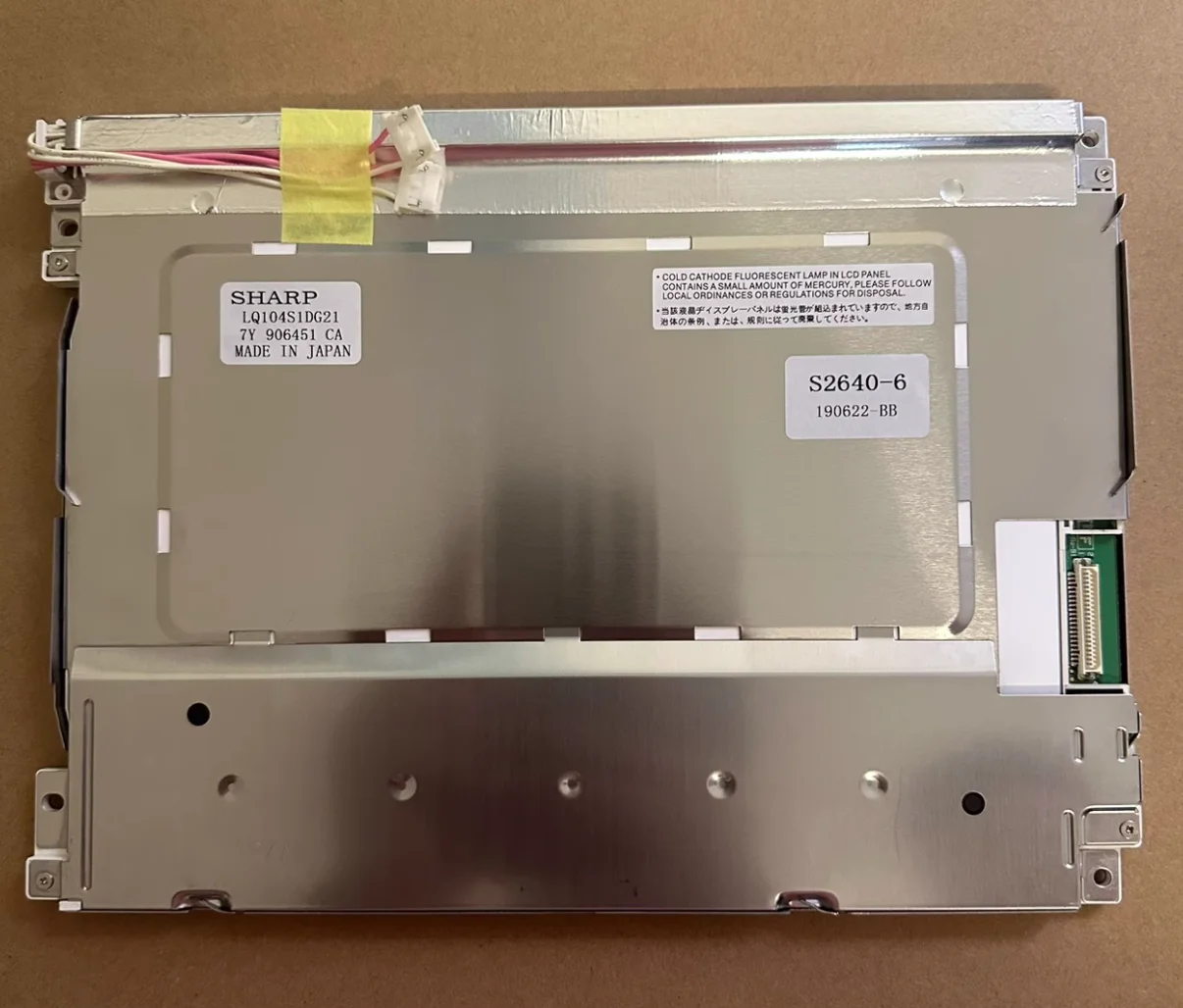 Painel Lcd Lq104s1dg21 10.4 Polegada Substitui Lq104s1dg61 o
