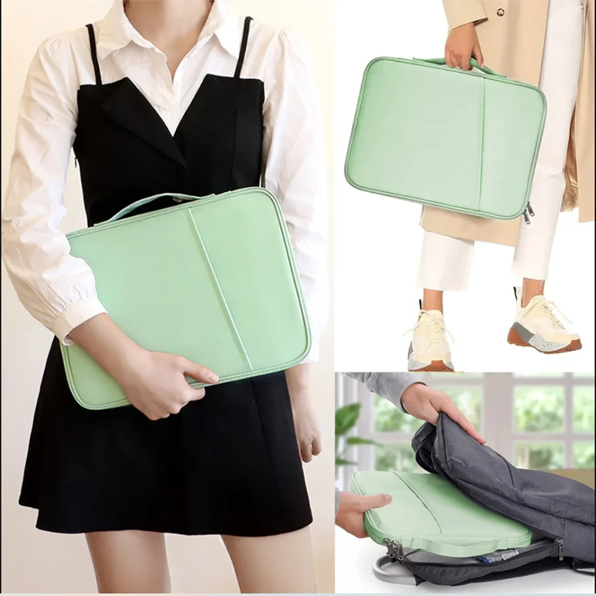 Waterproof Tablet and Laptop Sleeve Bag Handbag