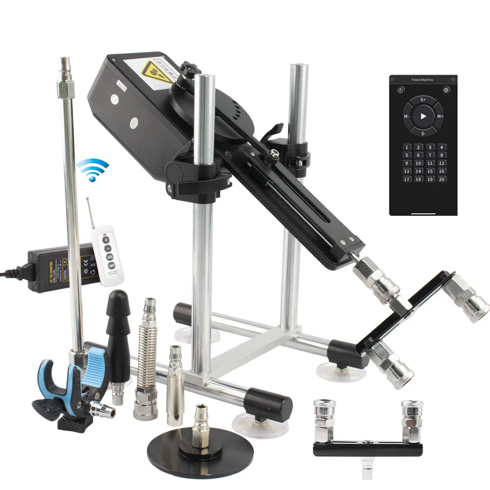 FREDORCH Automatic Sex Machine With Dildo Attachments Vibrator Sex Toys for Couples Adult Men Women Vagina Female Masturbation