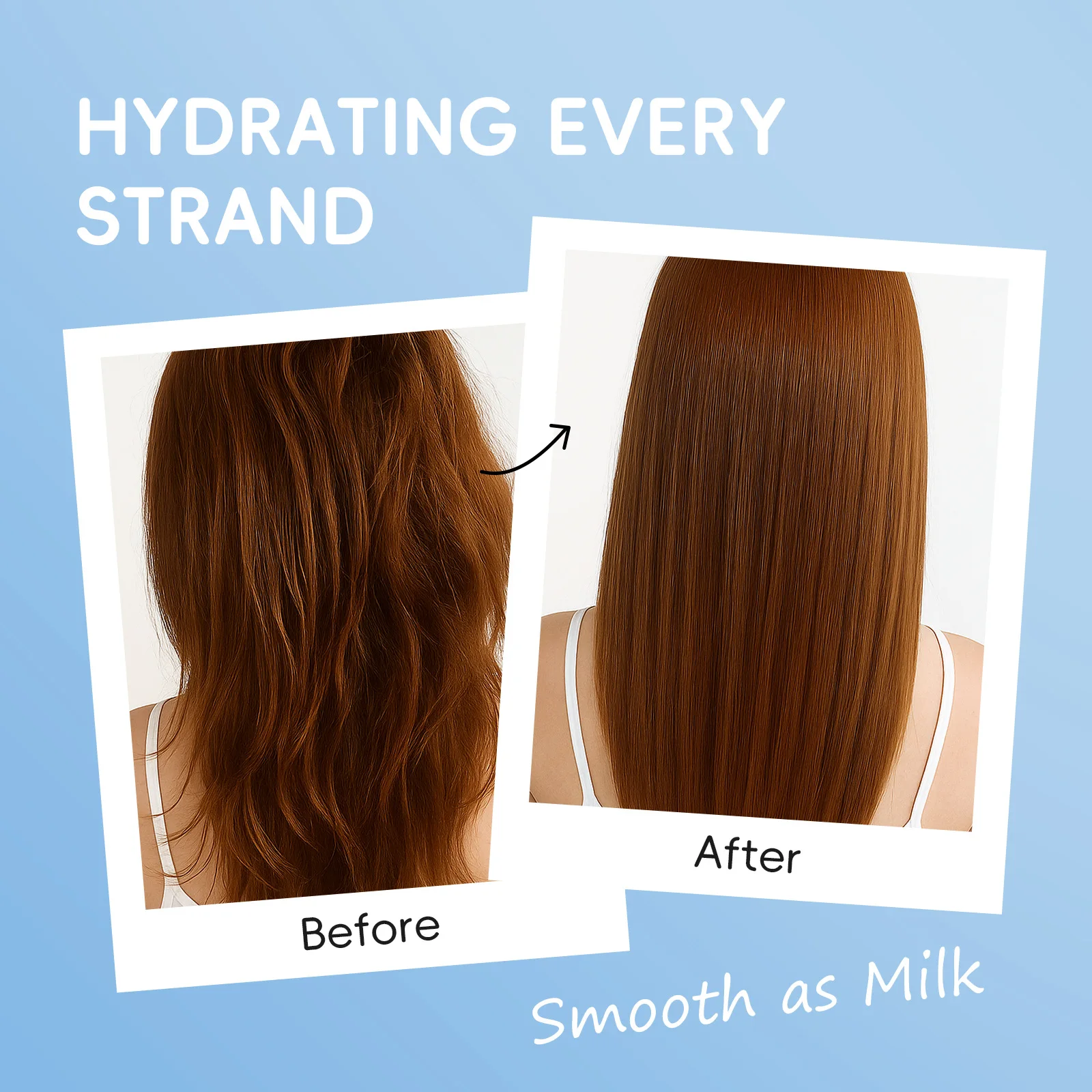 LAIKOU Milk Moisturizing Shampoo, Thick Foam, Fresh Fragrance, Super Cleaning Power, Smooth and Moisturizing.