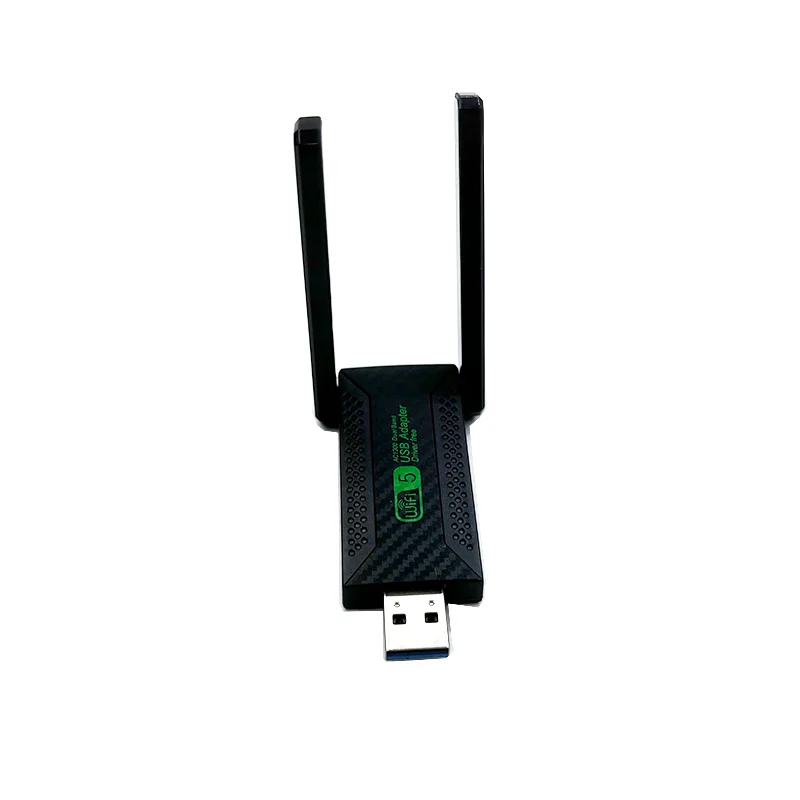 Black MT7612U 1200Mbps 2.4Ghz/5Ghz Dual Band USB WiFi Dongle wifi modem