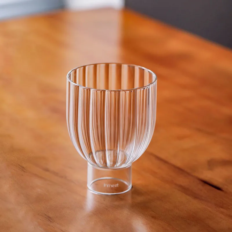 Inmeet High Borosilicate Glass Cup Whiskey Glass Old Fashioned Glass Barware Cocktail Glass Drinkware 245ml