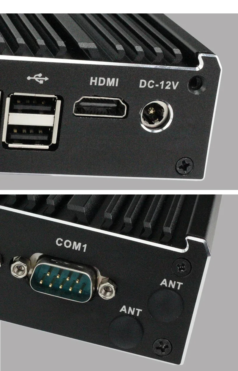 Fanless MINI PC Firewall Appliance Intel Celeron J4125 Soft Router Quad-Cores 4x LAN 2.5G i226V Network Card Pfsense OPNsense 5