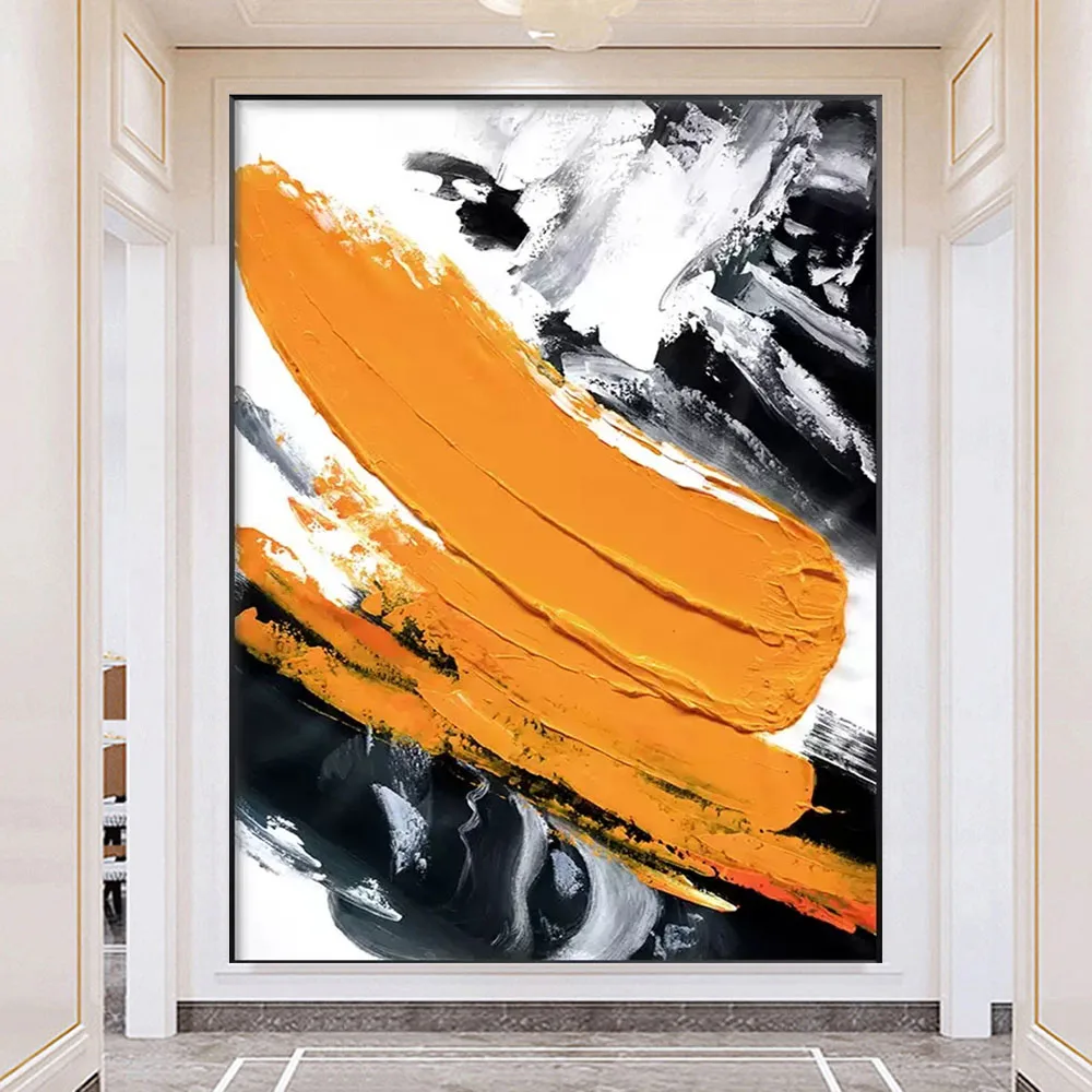 

Pure Hand-Painted Cloth Abstract Oil Painting Minimalist Fashion Modern Art-Wall Home-Room Wall Porch-Living Room Bedroom Living