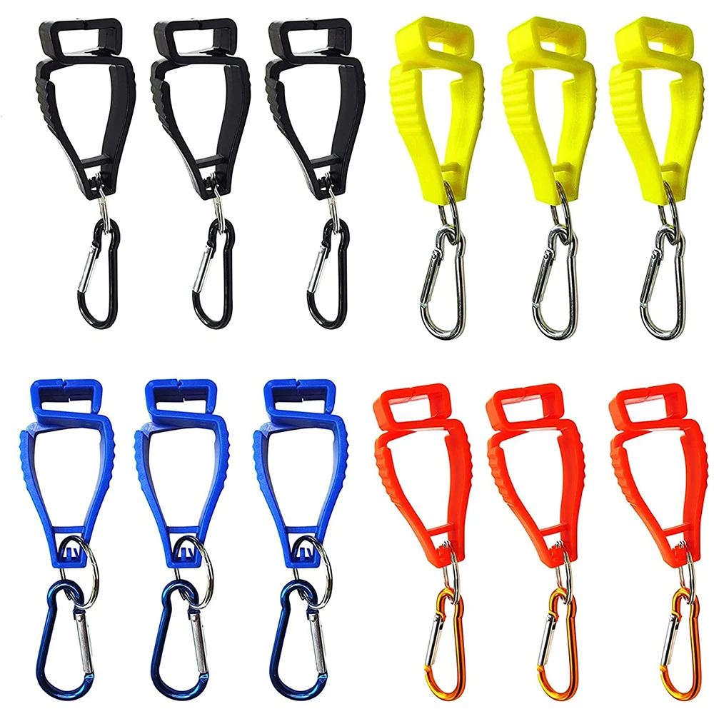 

4Pcs Glove Clips Glove Grabber Clip Holder Work Safety Clip Glove Keeper Glove Hanging Buckle Accessories