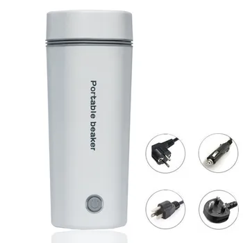 전기 온수 컵, 소형 휴대용 주전자, 여행 난방, 스마트 단열 아티팩트, 빠른 끓음, 110V, 220V