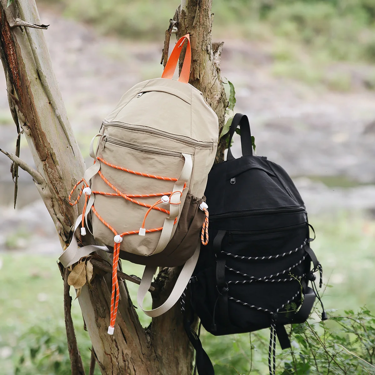 Outdoor Hiking Backpack for Women, Ultra-Lightweight Trekking Backpack for Men, Lightweight Sports Camping Backpack, Cycling Backpack for Couples, Student Small Backpack