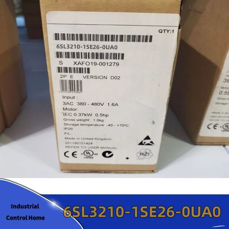 

SINAMICS S120 инверторный силовой модуль PM340 вход 6SL3210-1SE26-0UA0