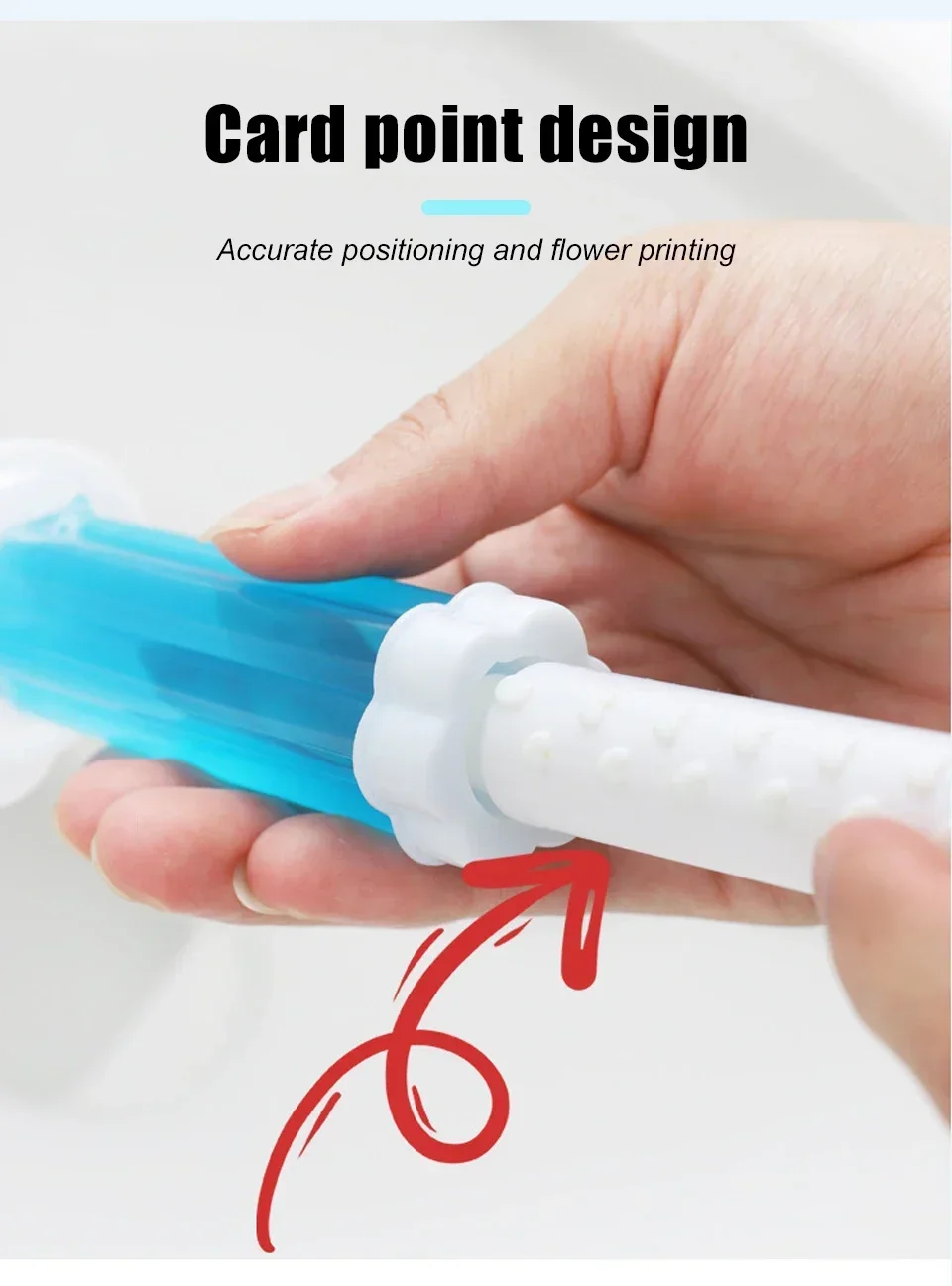 Description Picture 6 of itemFlower-Shaped Toilet Bowl Cleaner Gel Toilet Cleaner Natural And Refreshing Decontamination And Deodorization Home Tools