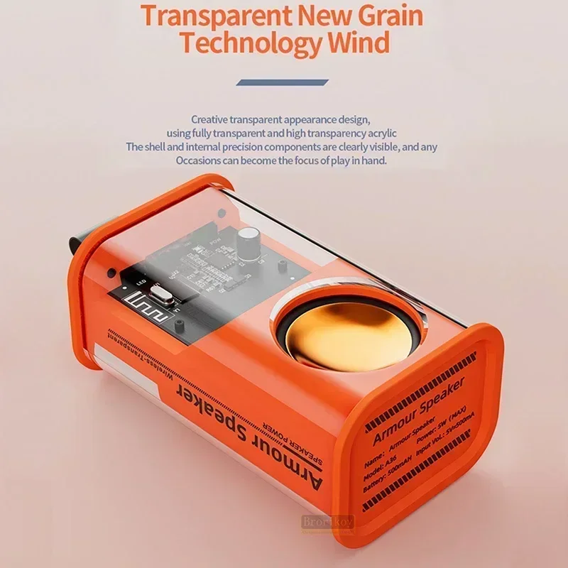 Compact Wireless Bluetooth Speaker - Enhanced Sound Experience