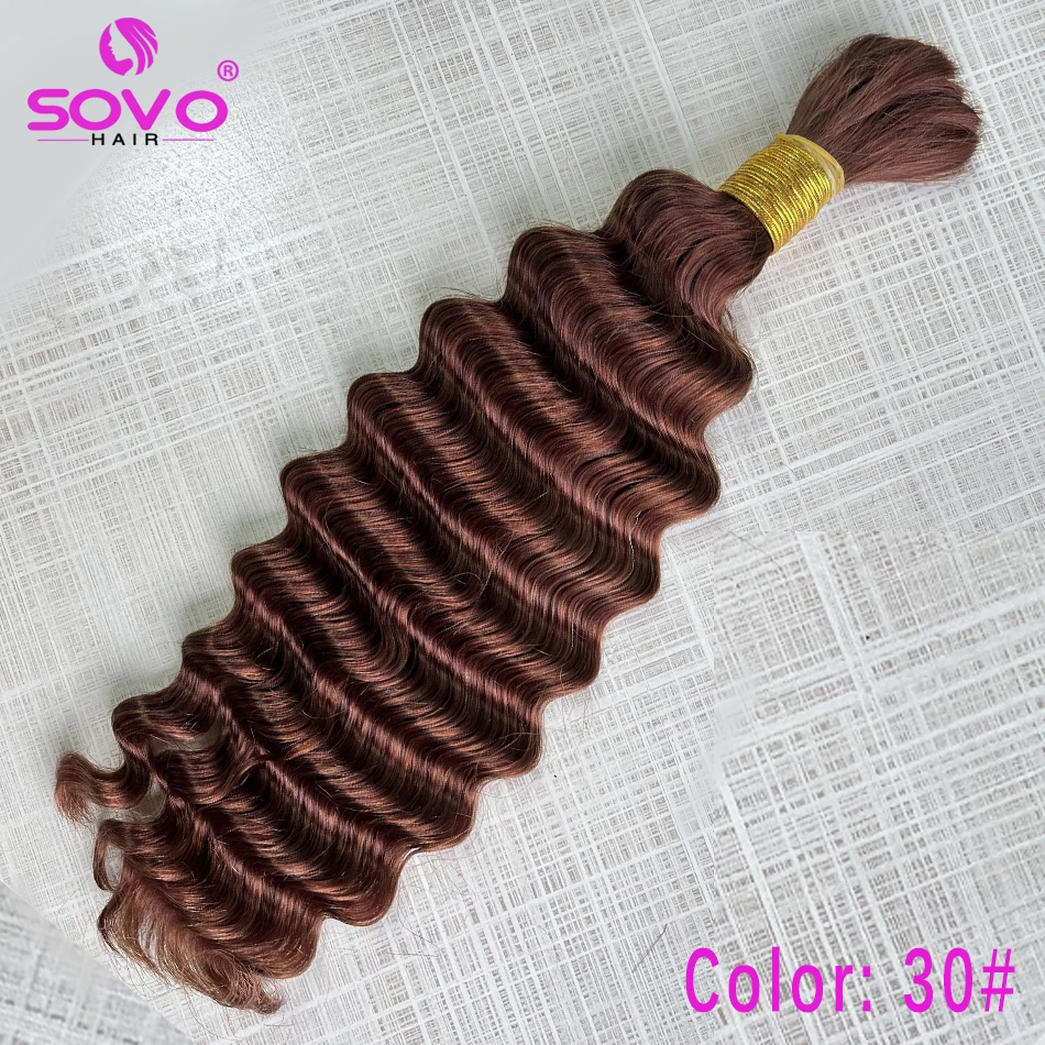 Deep Wave Human Hair Bulk For Braiding No Weft Unprocessed 100 Natural Hair Extensions Crochet Braids Brazilian Loose Deep Curly
