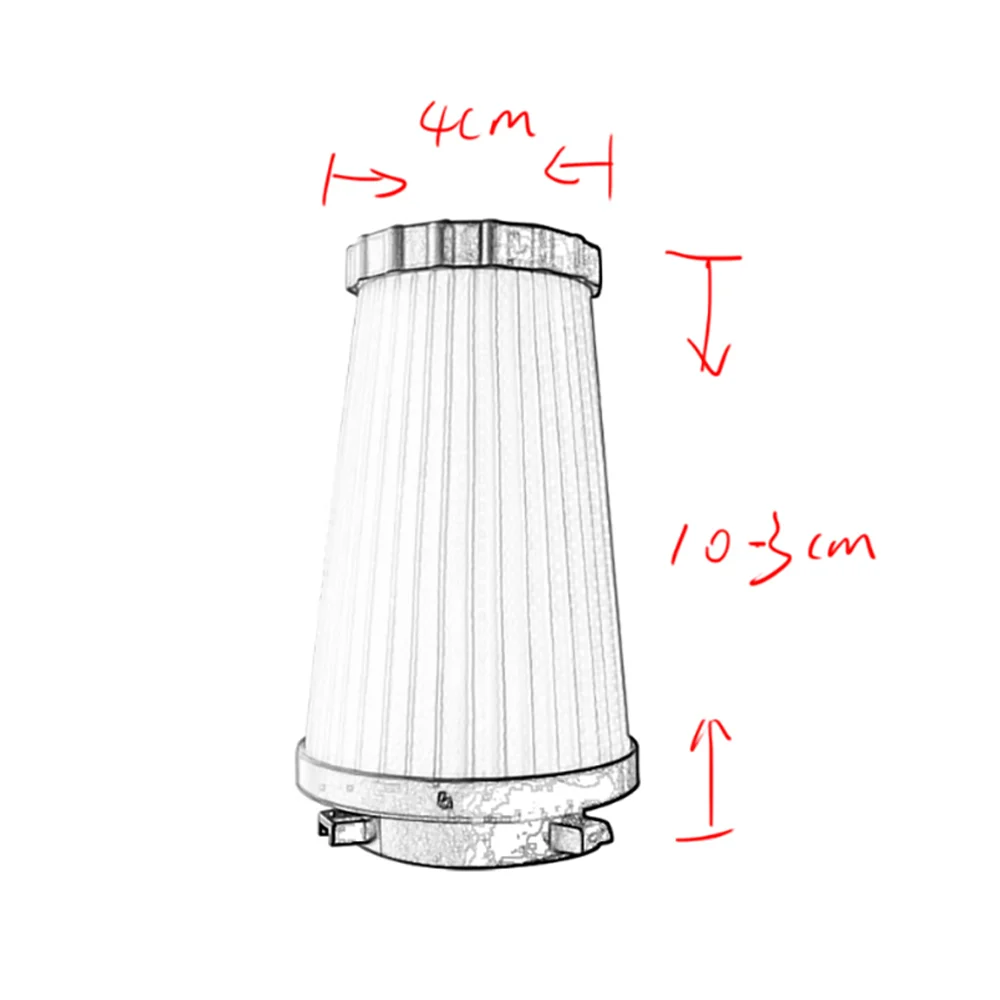 2 pezzi Filtro post-filtro per V7 V8, filtro HEPA post-motore BONBELONG