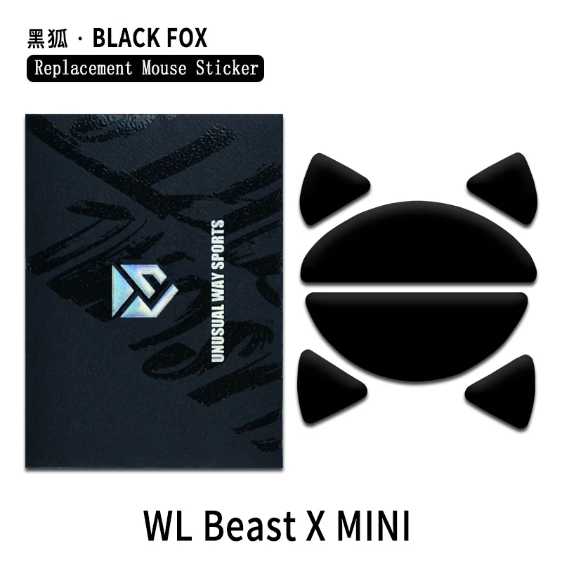 Unusual Way Sports Mouse Skates Feet WLmouse Beast X mini