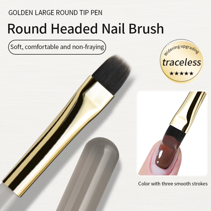 RSNAIL Nail Brush Round Head Light Therapy Pen Nail Art Pattern Painting Pen Professional Drawing Manicure Nail Tool Accessories 2