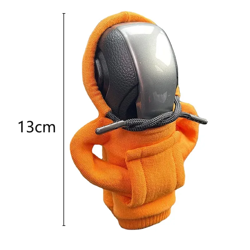 Car Shift Knob Cover Fashion Hoodie Gear Handle Gear Lever Decorative Cover  Manual or Automatic Car Interior Accessories - AliExpress