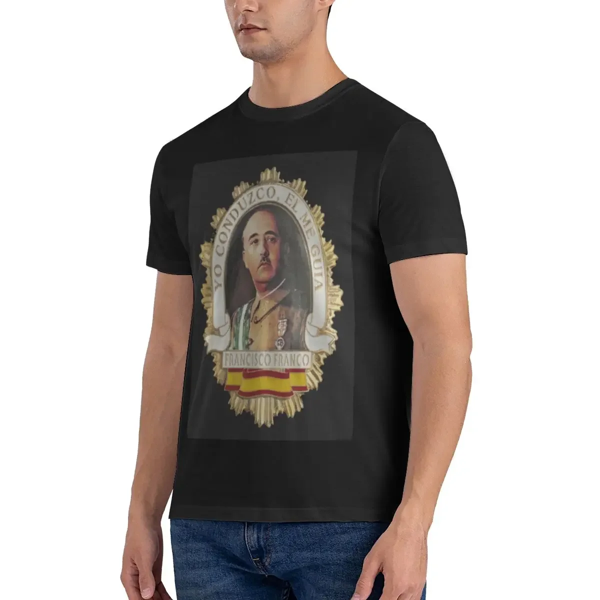 Franco 596 Anime Men's Oversized T-Shirt Guitar Colombia punk clothing Men's Tops customizable 2