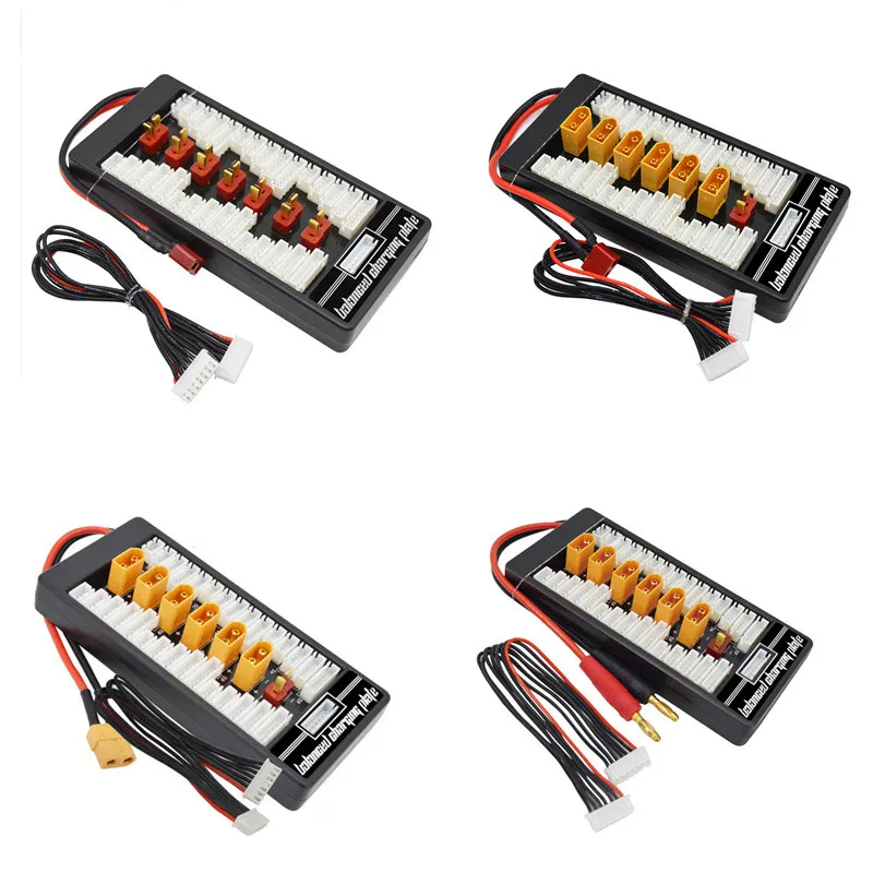 

XT60 XT30 T-Plug Parallel LIPO Battery Charging Board 2-6S for ISDT Q6 T6 Lite PL6 PL8 Charger IMAX B6 B6AC B8 Charger DIY Parts