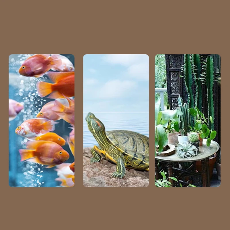 NEW Plastic Clear Round Fish Bowl Aquarium Keeper Tank Vase Pot Biotope Aquariums Tabletop Ecological Fish Tank Fall-resistant
