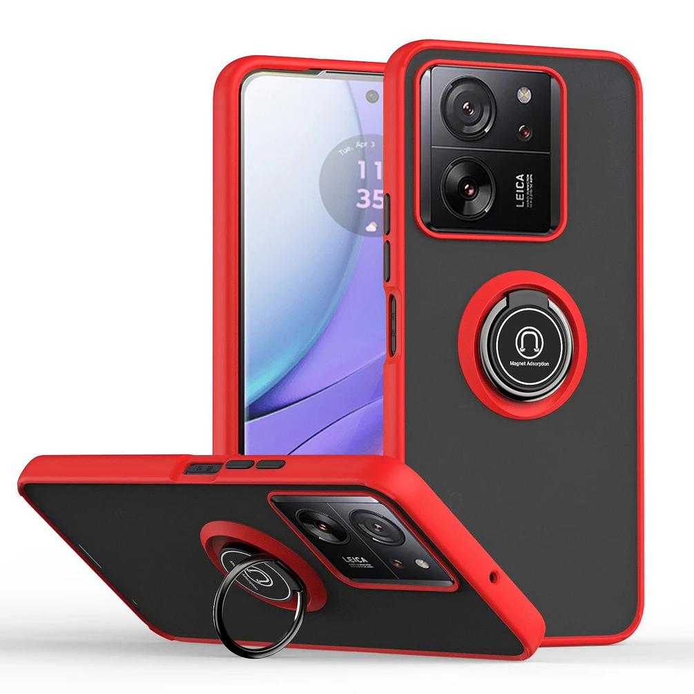 Universal Rotatable Phone Case with Finger Ring and Car Holder