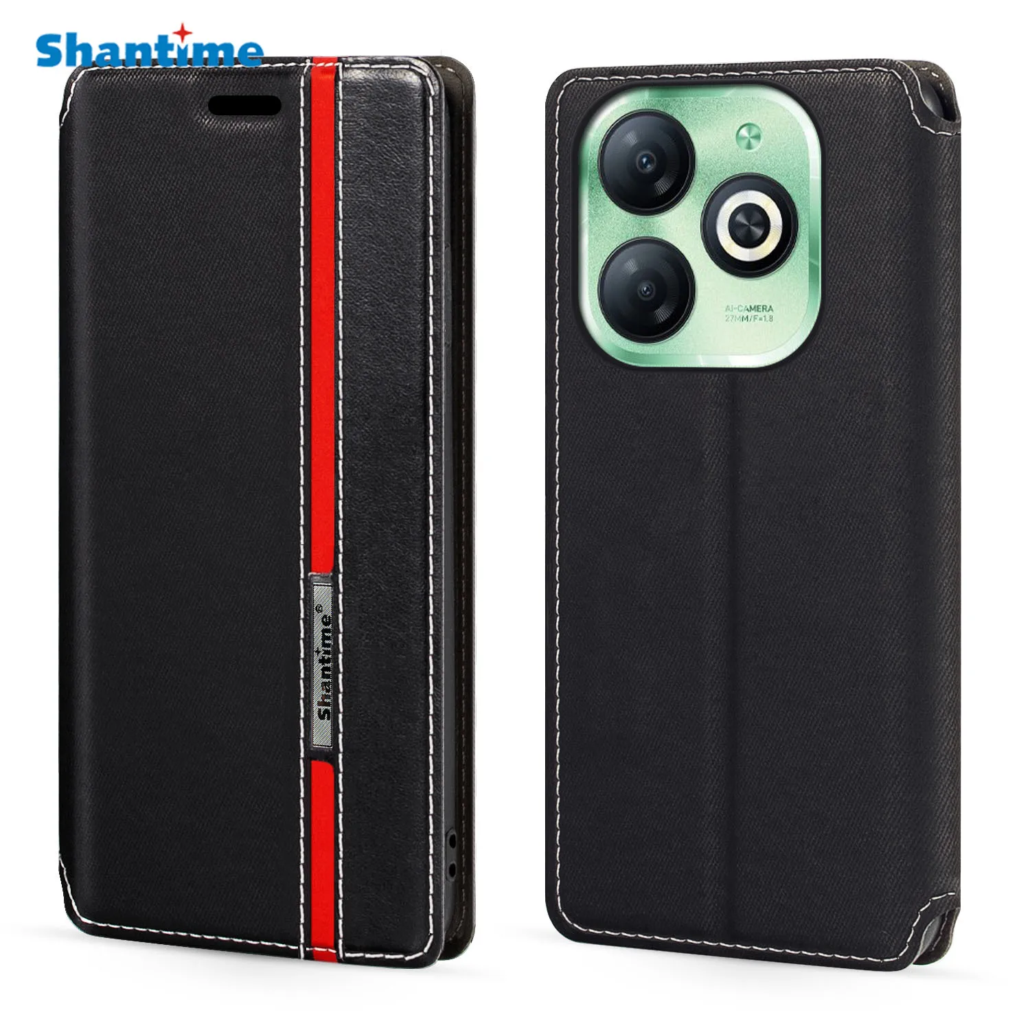 

Флип-чехол для Infinix Smart 8 4G X6525, с магнитной застежкой