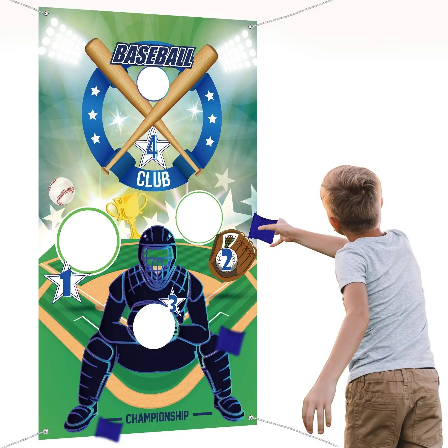 Baseball Toss Games Indoor and Outdoor Bean Bag Toss Game Sport Theme Party  Decorations Supplies Banner| | - AliExpress