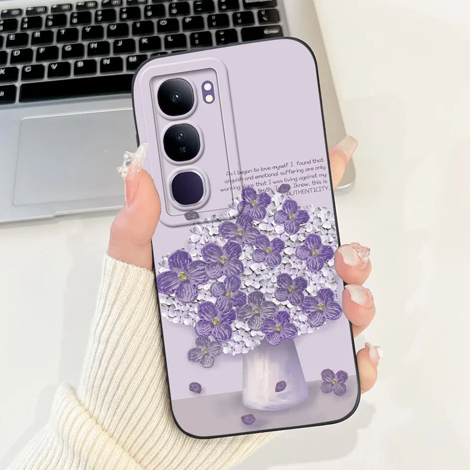 Floral Daisy Shockproof Silicone Phone Case (New Fashion Design)