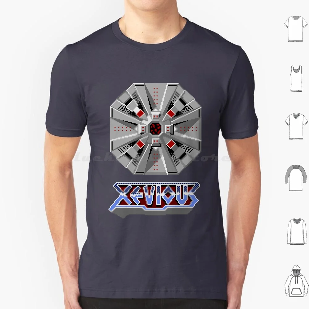 Xevious Iv T Shirt 6Xl Cotton Cool Tee Arcade Pixelated 16 Bit 8 Bit Bit Platform Retrogames Joystick Kawaii Esc Virtual