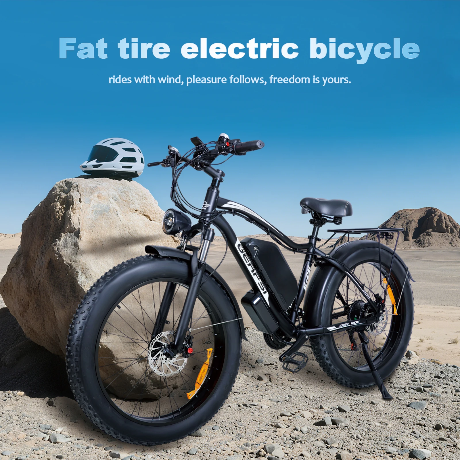 BAOLUJIE 2601 1500W Motor Electric Bike for Adults 48V 18.2Ah Long Range Battery Ebike E-Bike 26 8