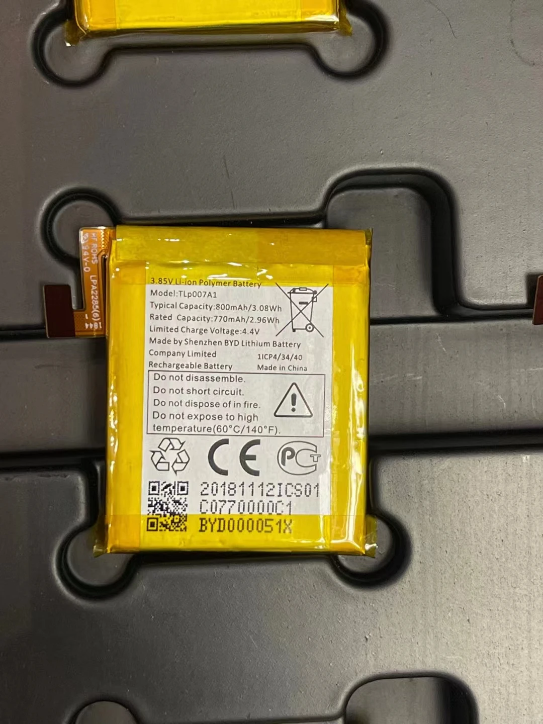 

Новый Сменный аккумулятор 800 мАч Alcatel TLp007A1 для сотового телефона VERIZON PALM PVG100