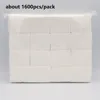 1600Pcs/Set Disposable Makeup Cotton Wipes Soft Makeup Remover Pads Facial Cleansing Paper Wipe Make Up Tool Cosmetic Cotton 1