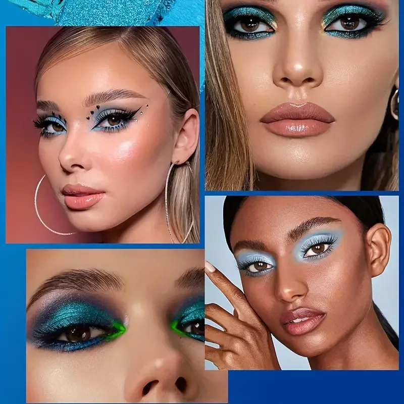 9-Grid Eyeshadow Palette Glitter Pearlescent Matte Shimmer Makeup Women Cosmetics
