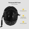 LIXADA Integrated Ski Helmet Men and Women Snowboard Helmet with Removable Visor Goggles Men and Women ‘s Snowboard Wear 5