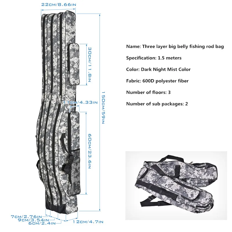 Foldable Sea Fishing Bag 4