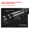 Trekking Poles 2pcs Carbon Fiber Collapsible Telescopic Sticks 등산스틱 Lightweight Walking Hiking Stick 삼단봉 Climbing Stick 3
