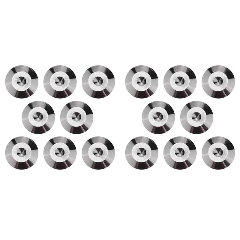 16Pcs Metal Antiurto Foot Spikes Pads Stand Mats Per Altoparlanti Lettori Cd Giradischi Amplificatore Dac Recorder Feet Pad