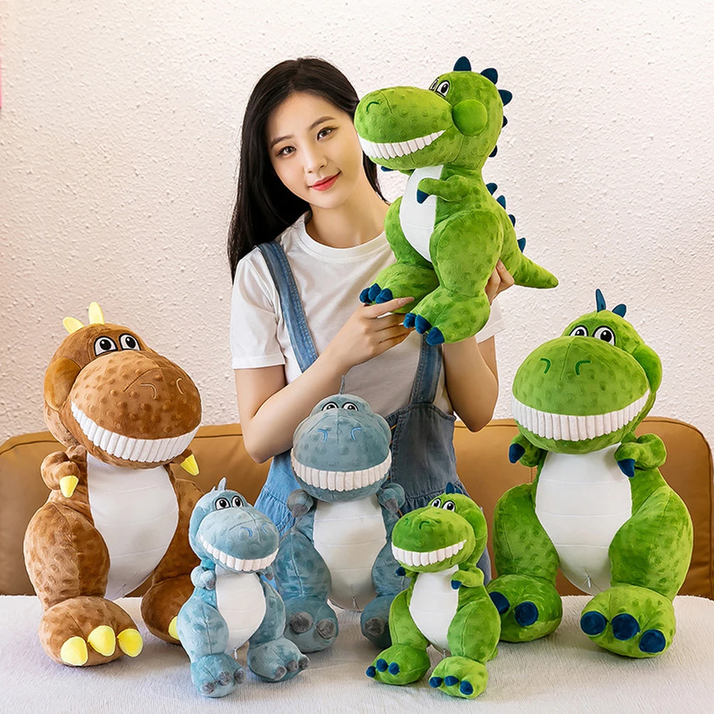 

Cute Dinosaur Doll Tyrannosaurus Rex Boy Stuffed Plush Toy Children Birthday Gift