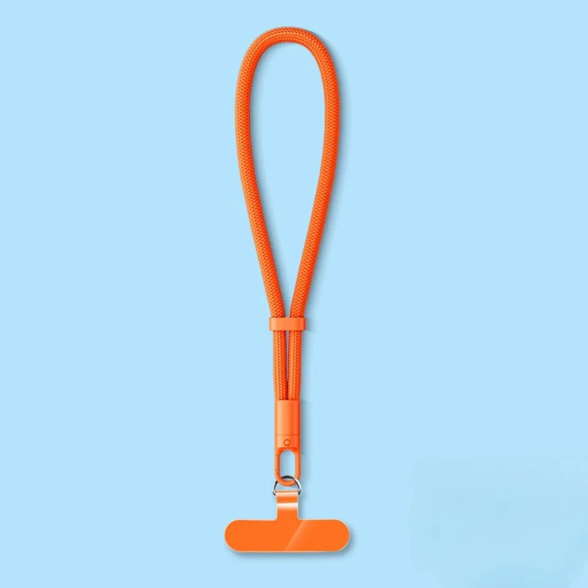 Universal Adjustable Phone Lanyard with Self-Locking Anti-Drop Design - Durable Polyester Wrist Strap
