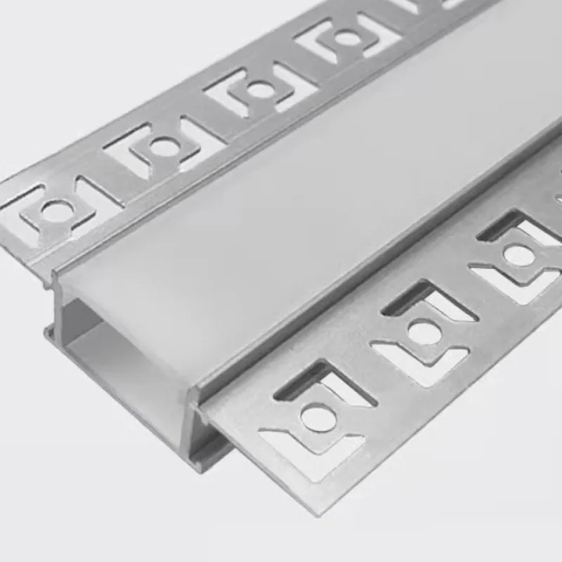 10M Lace Edge LED Aluminum Profile With High Quality LED Strip Black Silver