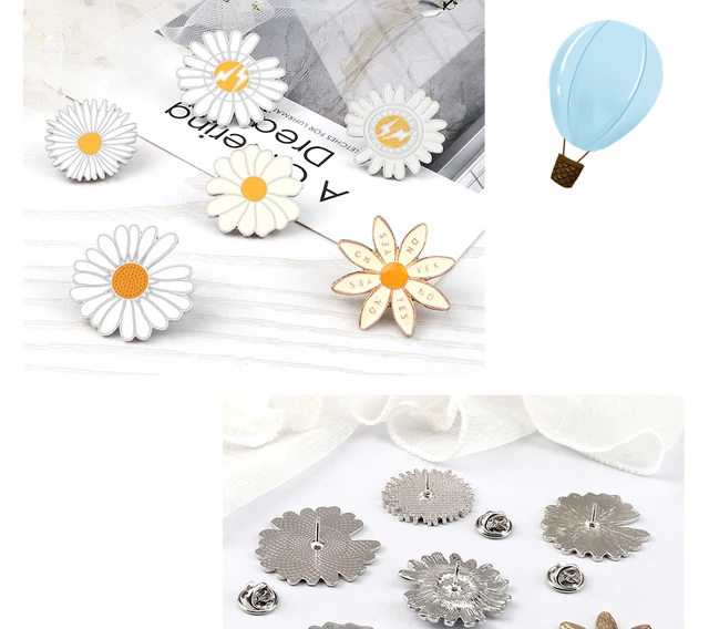 Set 5 Broches De Esmalte Con Motivos Dentales | Alfileres Decorativos Para Ropa Y Mochila | Regalo Para Dentistas