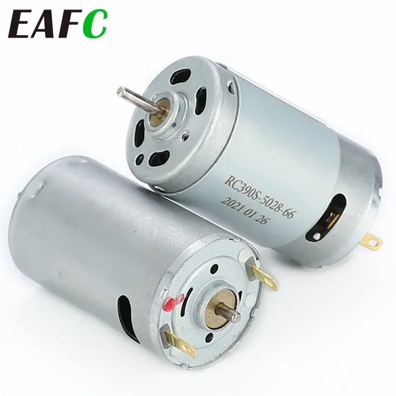 DC Motor R390 High Torque Micro Motor 390 12V Brush Engine 20000RPM for Power Tools Hair Dryer Toys Screwdriver Tool micro motor