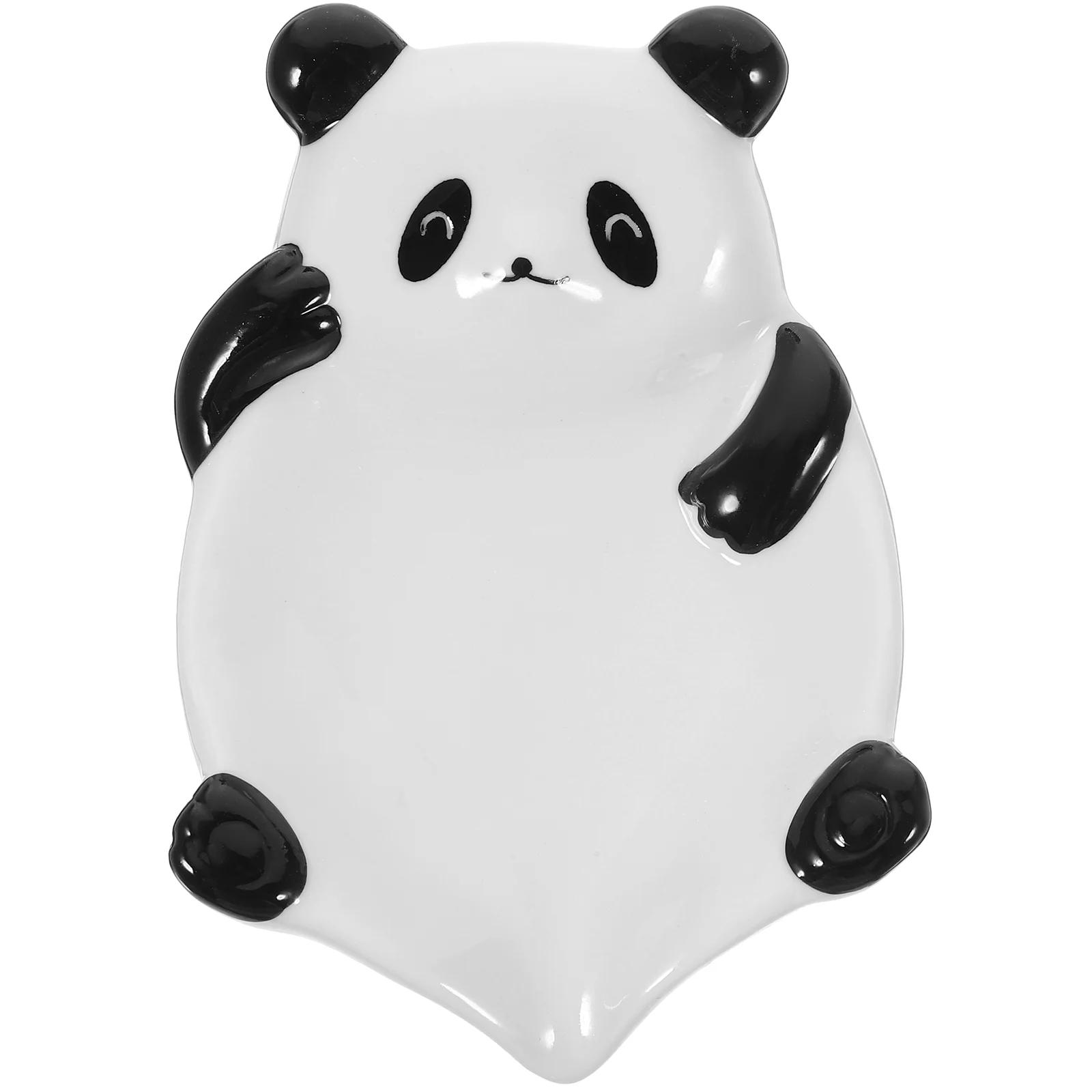 

Panda Soap Box Adorable Holder Small Tray Container Decor Storage Ceramics Portable Bathroom Decorations