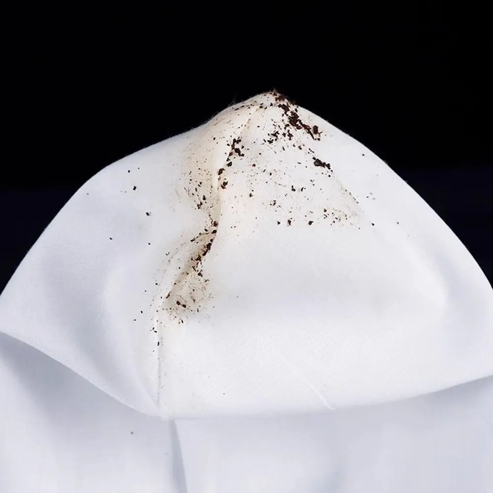 Ultra Fine Mesh Mesh Filter Bags Reusable Washable Strainer Bags with Stand Fine Mesh Filter Cotton Cloth Coffee Filter Sock