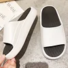 Summer Fashion Couple Slippers 4CM Thick Platform Slippers Men Beach Comfortable Soft Bottom Non-slip Color Women Slides Shoes 6