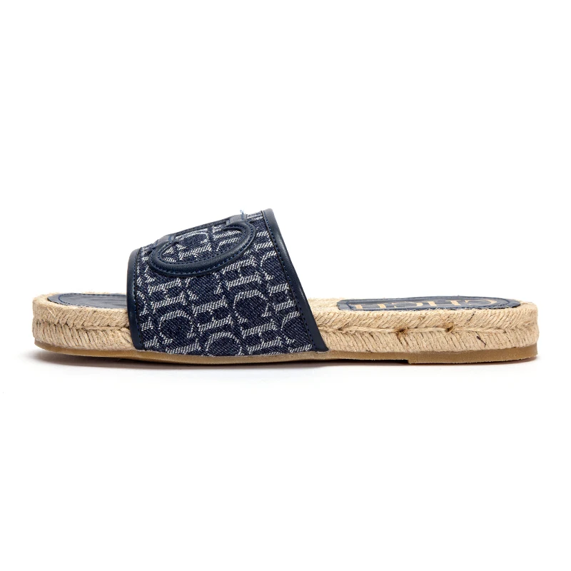 CHCH Women's Beach Shoes New Hemp Bottom Anti slip Women's Sandals Lefu Shoes